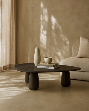 Basilca Coffee Table - Matte Black - Tommy Franks
