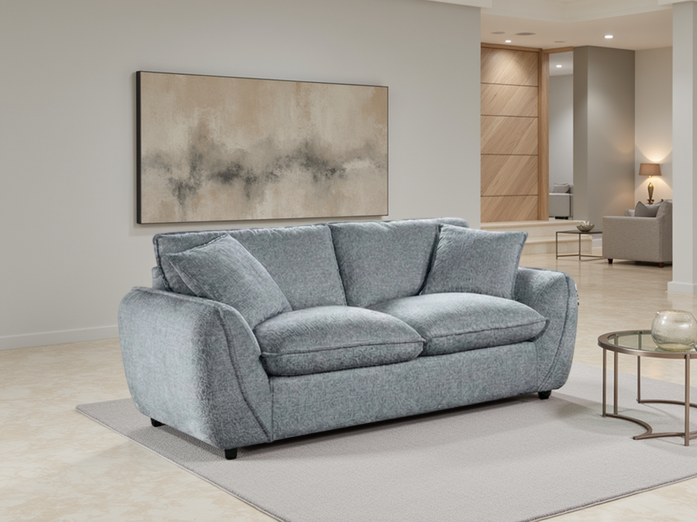 Berlin Sofa Grey 2 Seater - Xshowhome