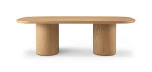Berwick Dining Table 240 - Ash Oak - Tommy Franks