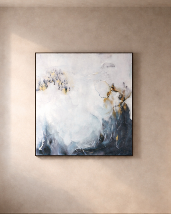 Blue Flames Wall Art - Tommy Franks