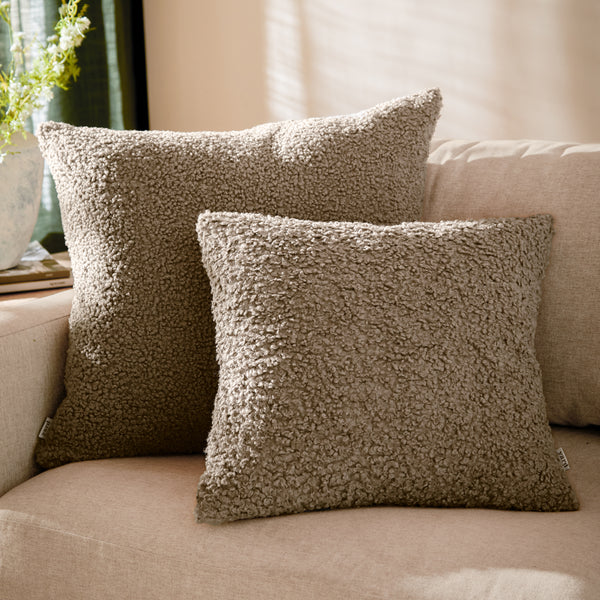 Cabu 45x45 Feather Filled Cushion Taupe - view 5