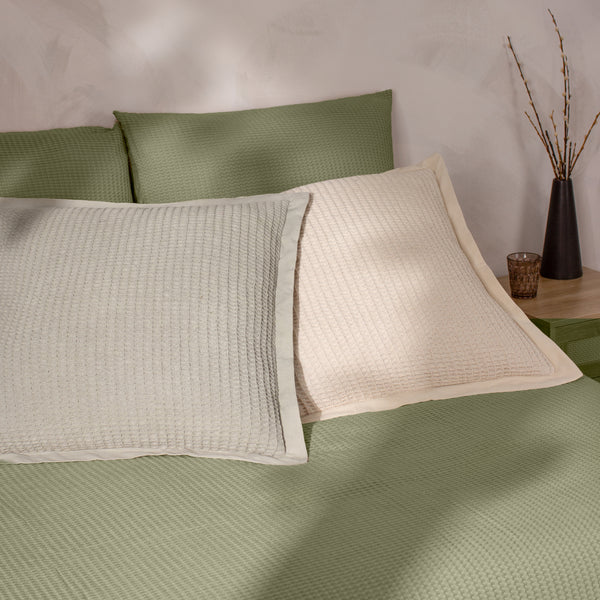Canopy 65x65 Feather Filled Cushion Stone - view 6