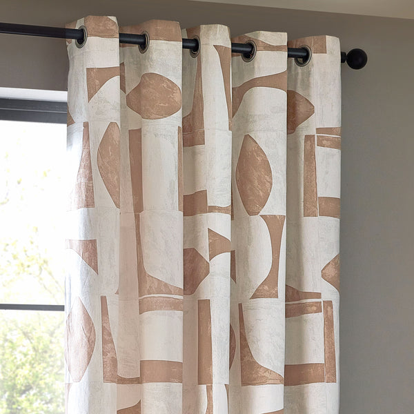 Carro 168x183 Eyelet Curtains Clay - view 4