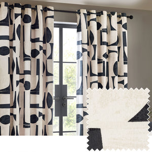 Carro 229x183 Eyelet Curtains Dusk