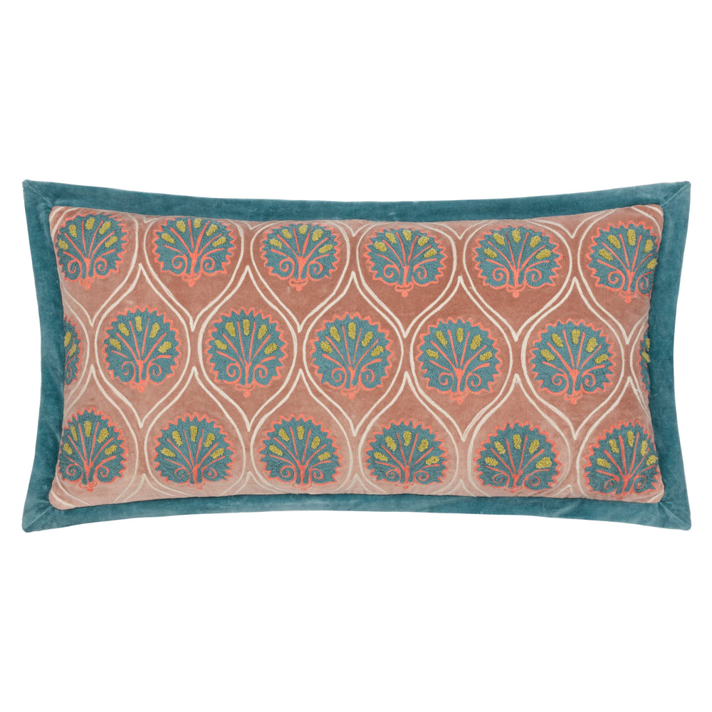 Casa 30x60 Feather Filled Cushion Rose/french Blue