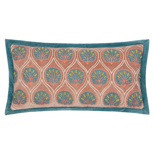 Casa 30x60 Feather Filled Cushion Rose/french Blue - view 2