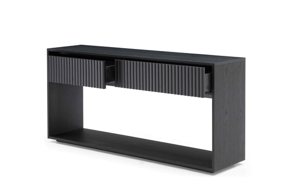 Costine Console Table - Black - Tommy Franks