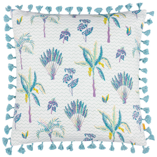 CHAMAE 50X50 FEATHER FILLED CUSHION LILAC