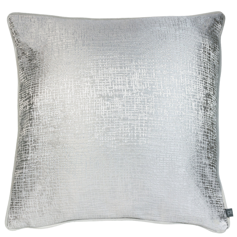 Cinder 55x55 Feather Filled Cushion Sterling