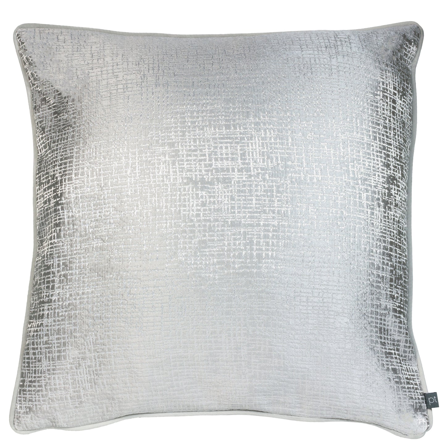 CINDER  55X55 FEATHER FILLED CUSHION STERLING