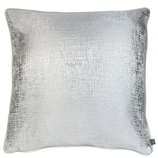 CINDER  55X55 FEATHER FILLED CUSHION STERLING