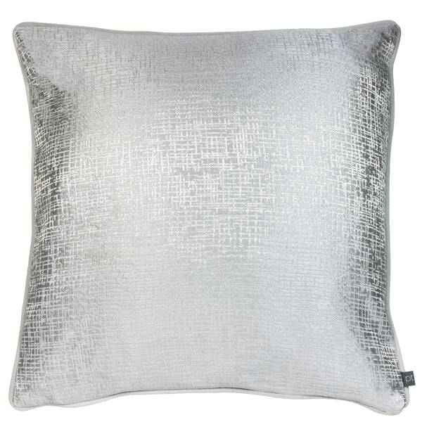 Cinder 55x55 Feather Filled Cushion Sterling - view 2