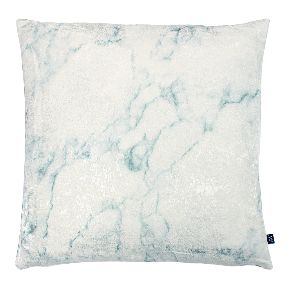 Cinnabar 50x50 Feather Filled Cushion Seagreen/eau De Nil - Canwell Interiors Limited - Riva