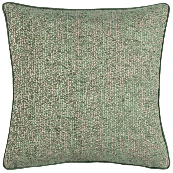 Cirro 45x45 Feather Filled Cushion Green