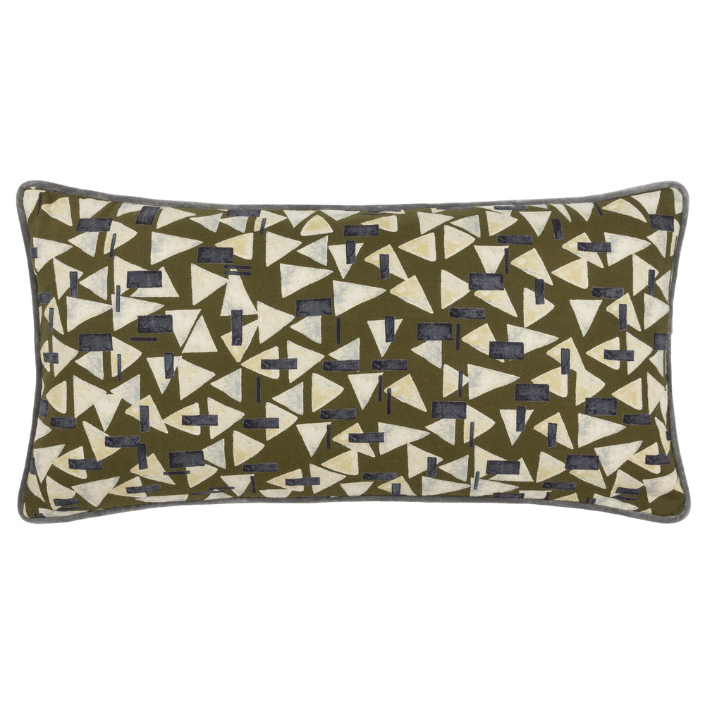 City 30x60 Feather Filled Cushion Multi