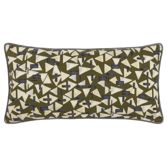 CITY 30X60 FEATHER FILLED CUSHION MULTI