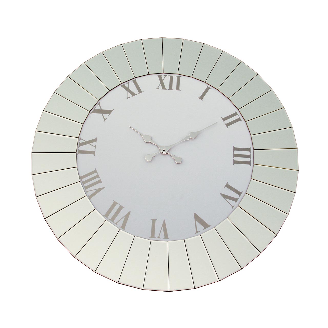 90cm Round Mirror Wall Clock