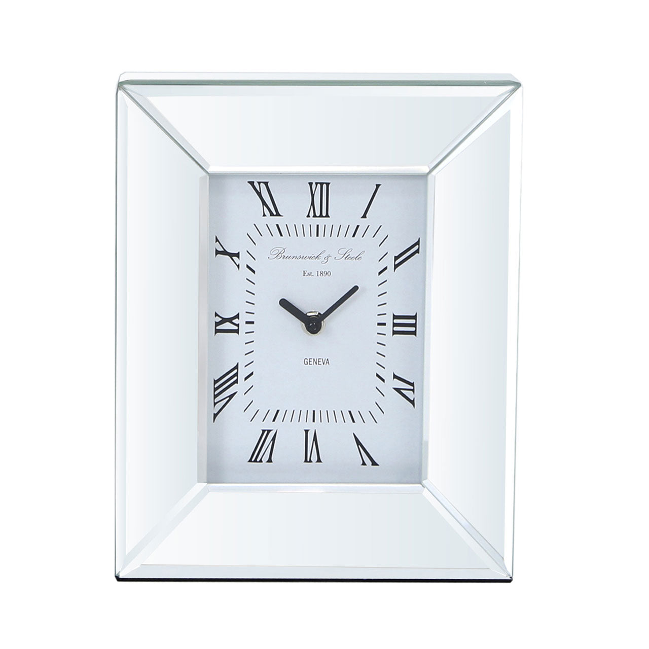 27cm Mirror Box Table Clock