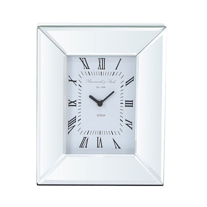 27cm Mirror Box Table Clock