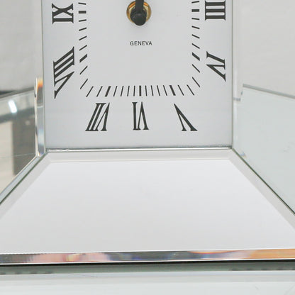 27cm Mirror Box Table Clock