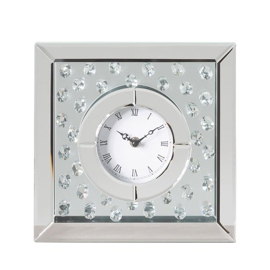 24.9cm Crystal Table Clock