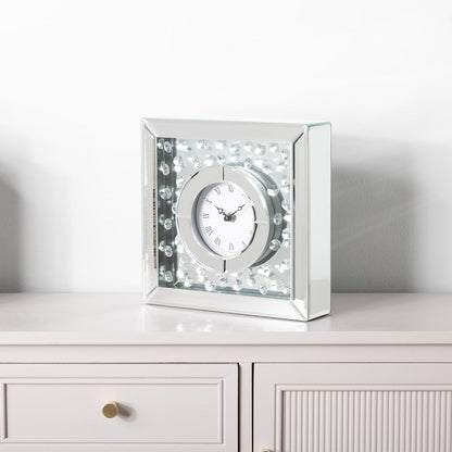 24.9cm Crystal Table Clock