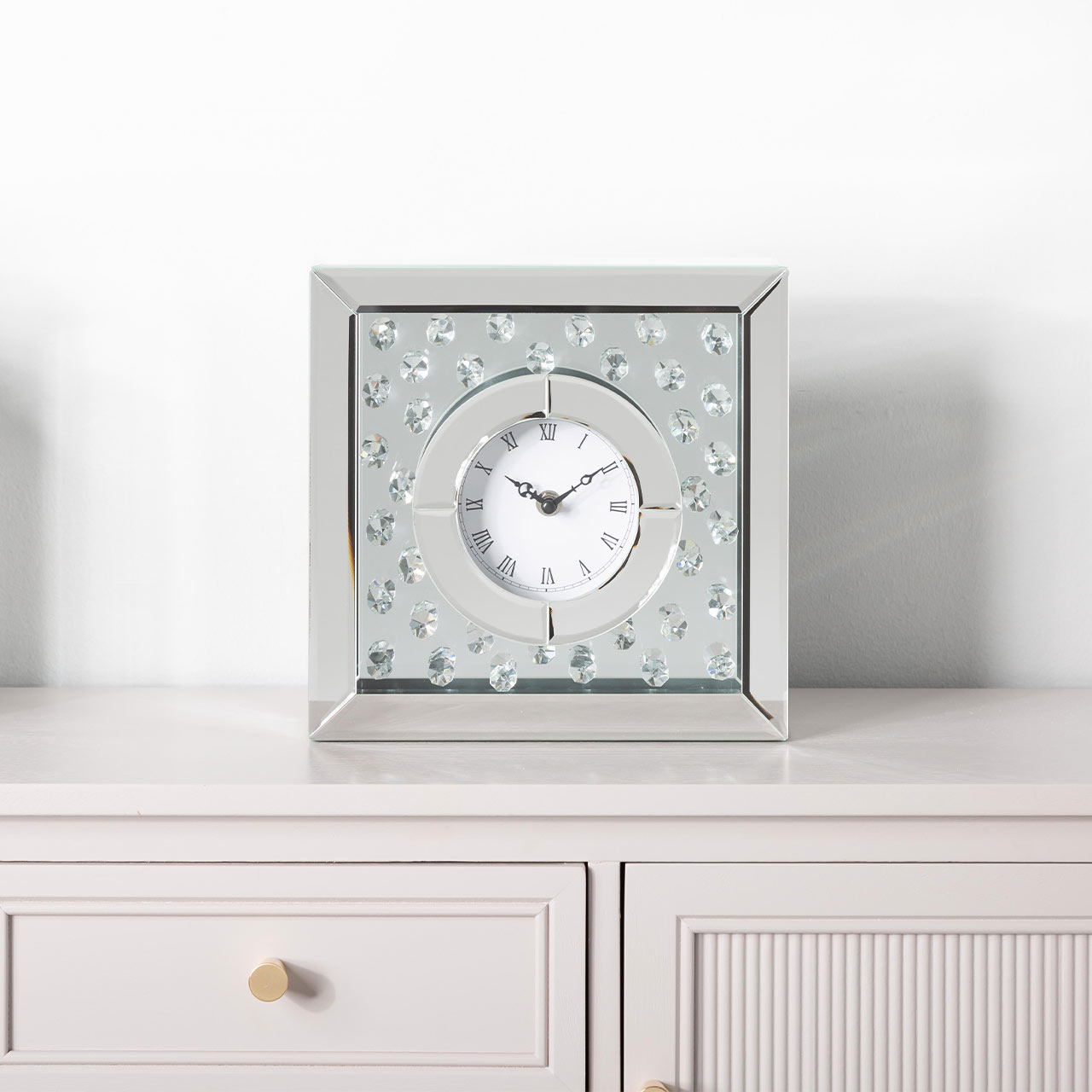 24.9cm Crystal Table Clock