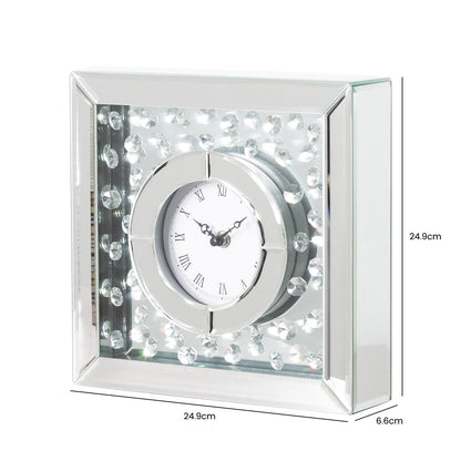 24.9cm Crystal Table Clock