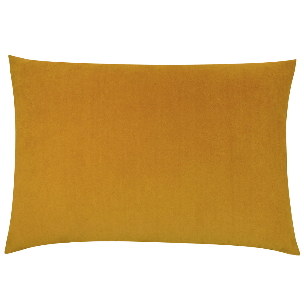 Contra 40x60 Feather Filled Cushion Mustard