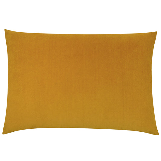 CONTRA 40X60 FEATHER FILLED CUSHION MUSTARD