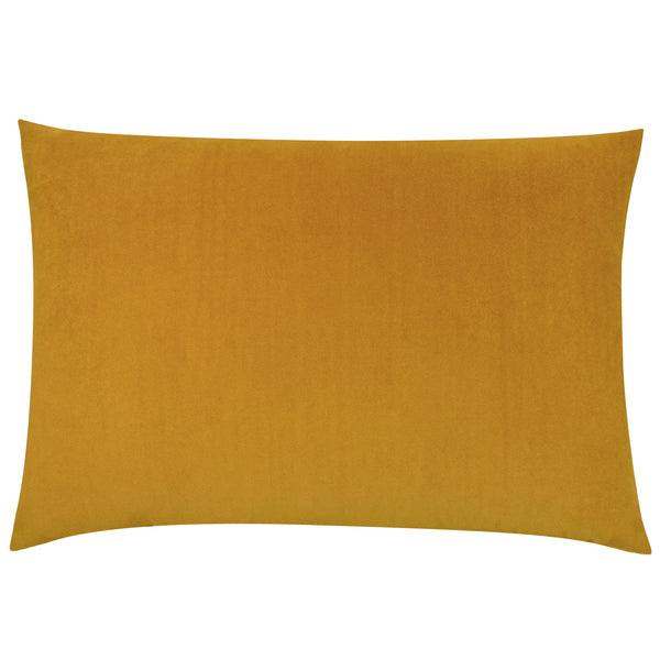 Contra 40x60 Feather Filled Cushion Mustard