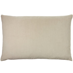 Contra 40x60 Feather Filled Cushion Natural