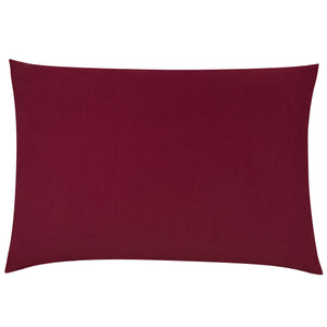 Contra 40x60 Feather Filled Cushion Ox Blood