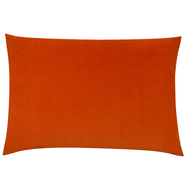 Contra 40x60 Feather Filled Cushion Tangerine