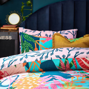 Coralina Double Duvet Set Multi - Riva