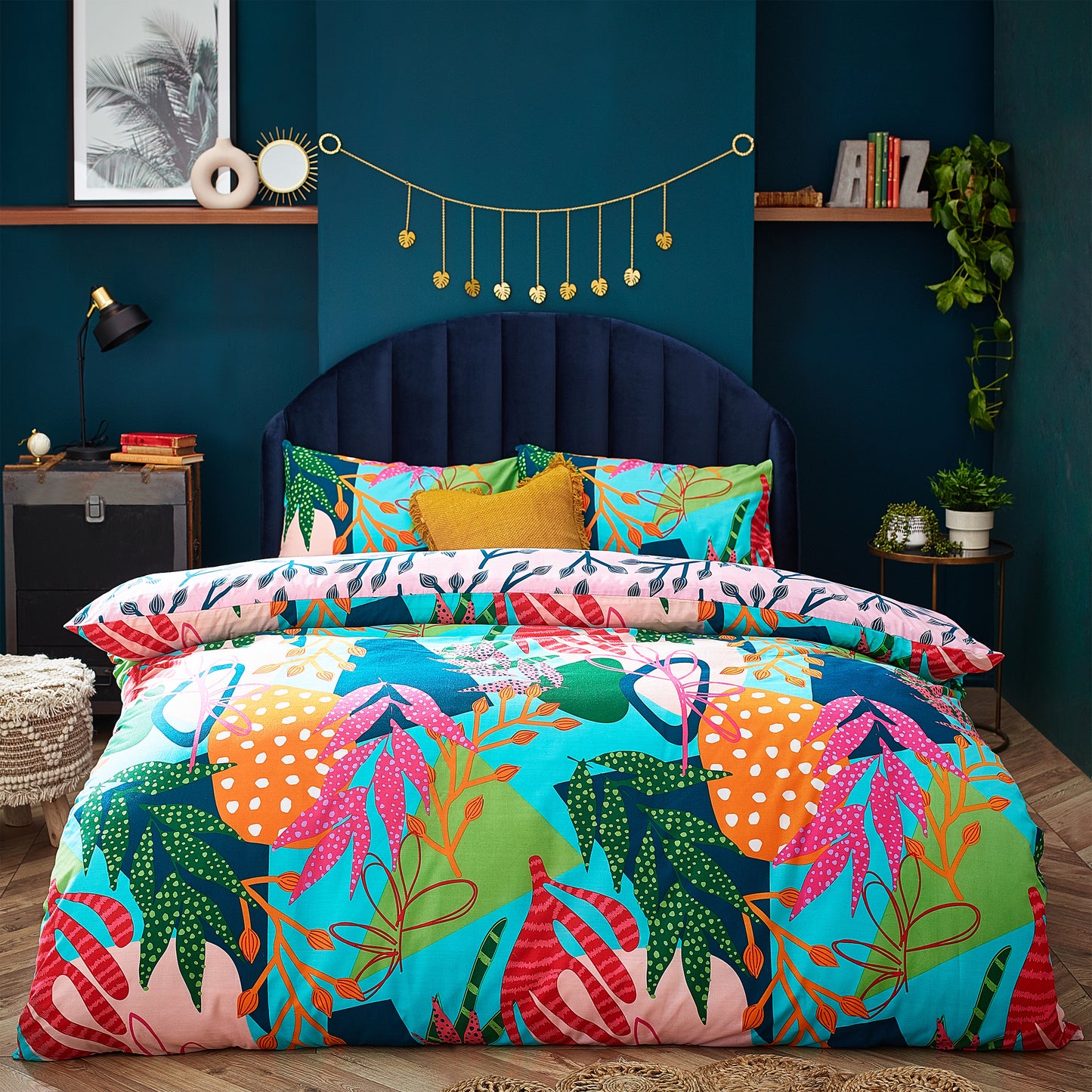 CORALINA SUPER KING DUVET SET MULTI