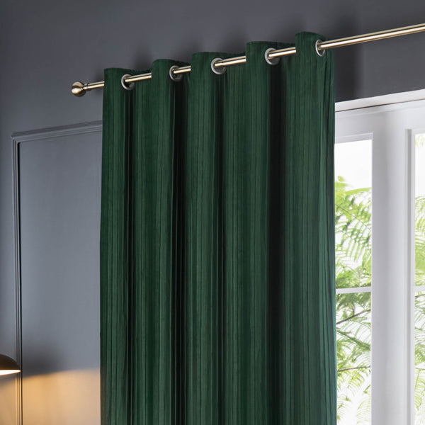 Corinthian 228x228 Eyelet Curtains Forest - view 5