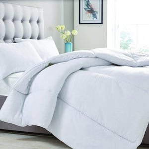 Cosy Home Single 13.5 Tog Quilt White - Riva