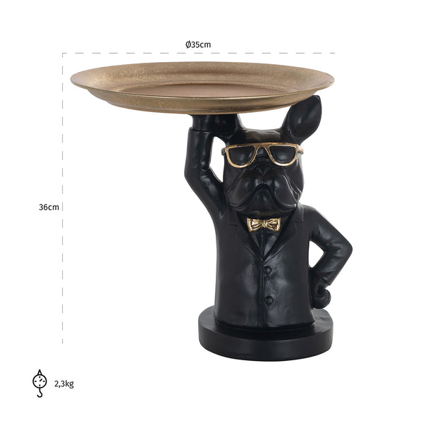 Tray Sonny (black/gold) – Richmond Interiors