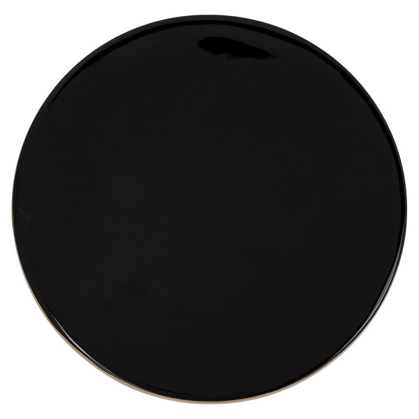 Cakeplate Elena (black/gold) – Richmond Interiors