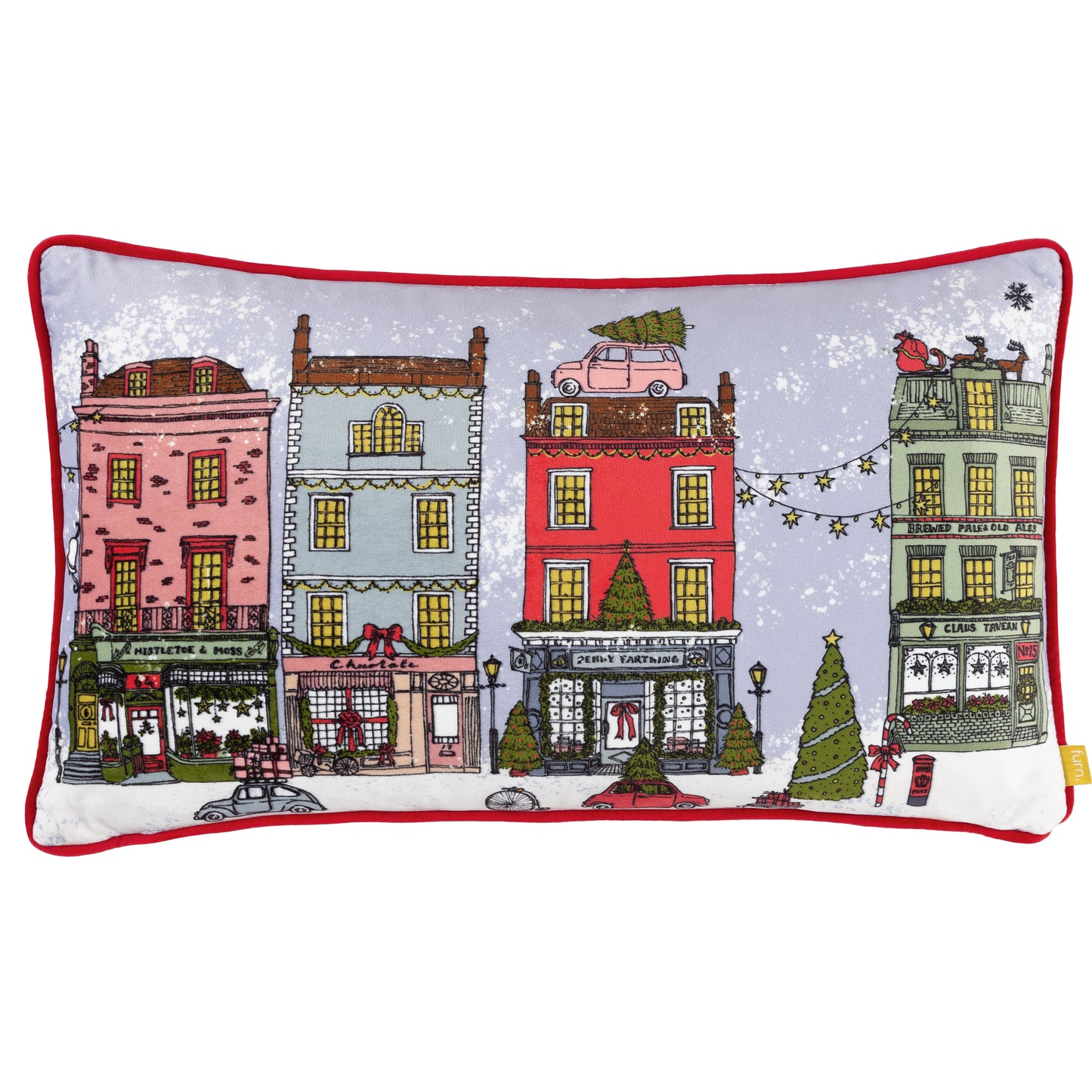 CHRISTMAS SPIRIT 30X50 FEATHER FILLED CUSHION MULTI