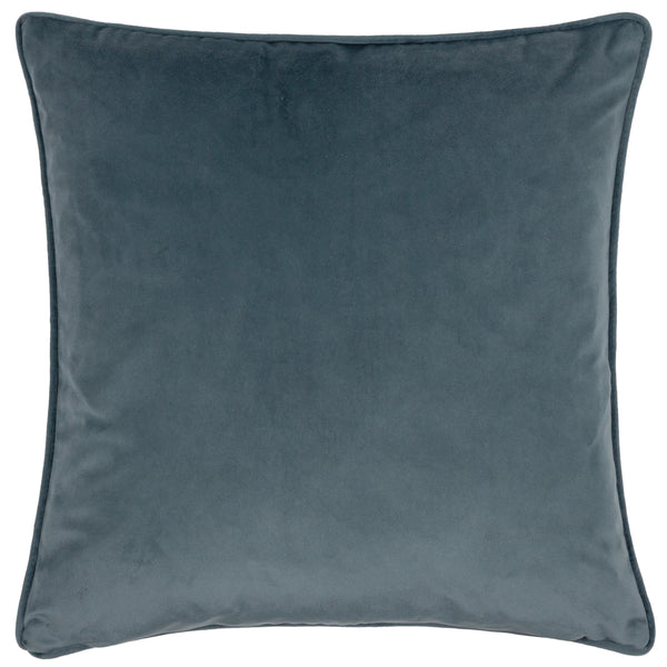 Chatsworth Topiary 43x43 Feather Filled Cushion Petrol - view 3