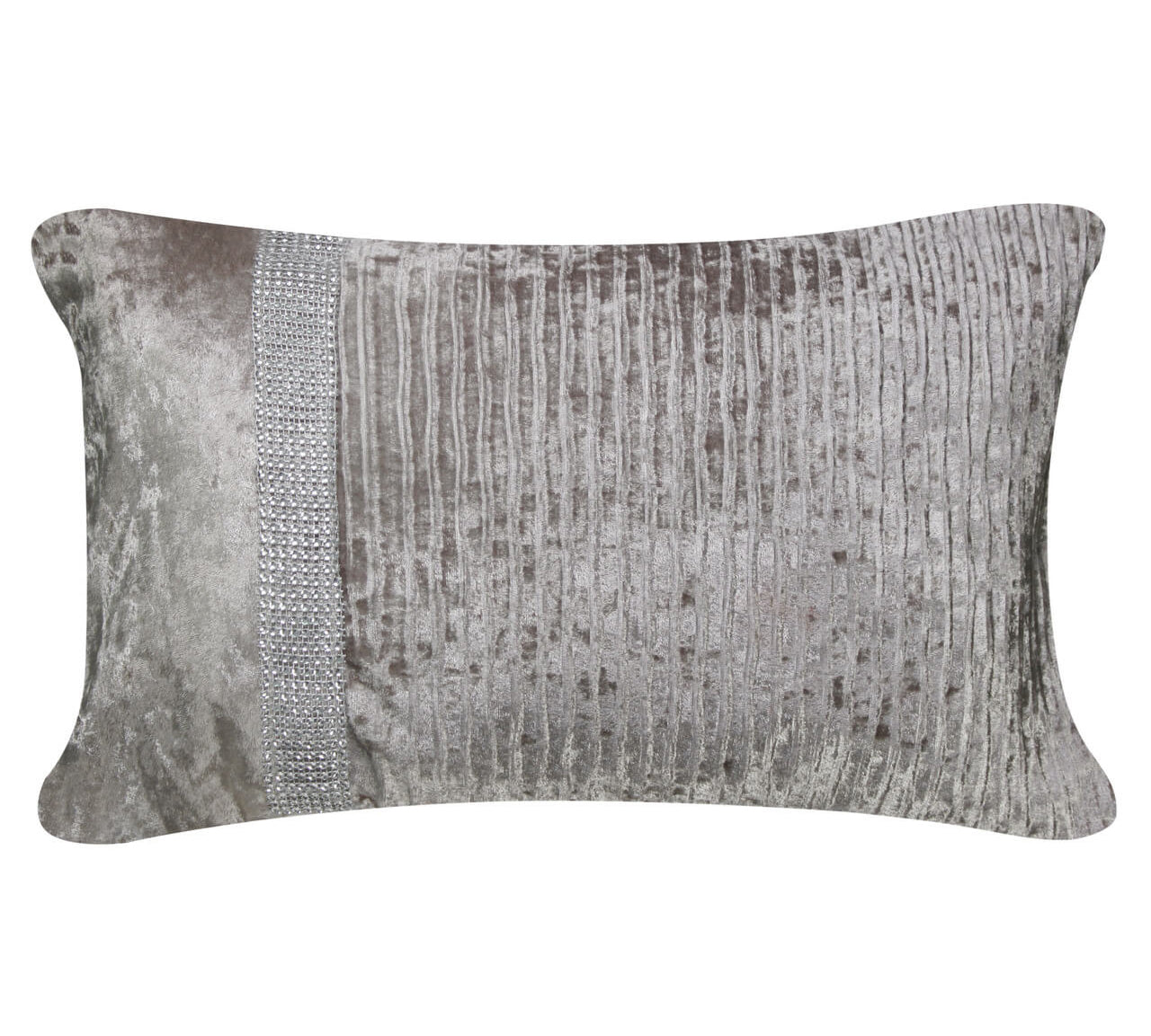 Unfld CU553 30x50 Crushed Velvet Band Cu Cov Champagne