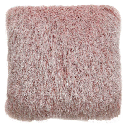 Unfld CU565 45x45 Fluffy Cu Cov Pink Silver