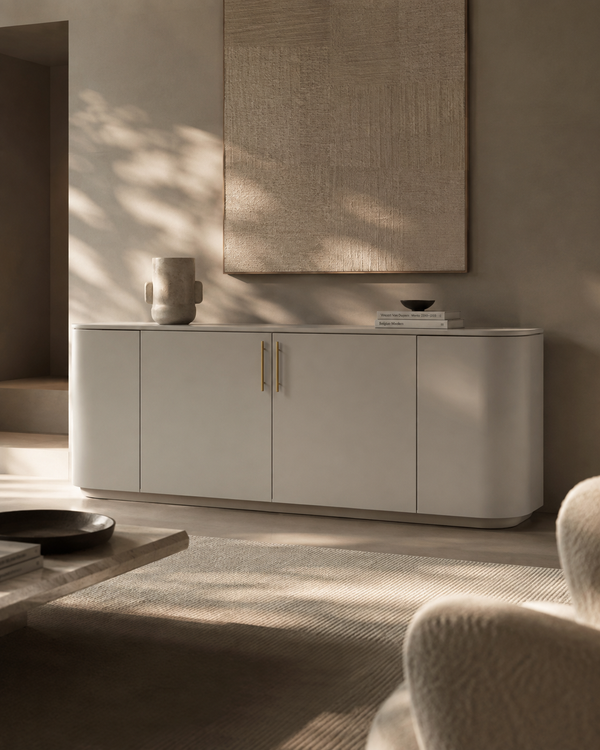 Oakura Buffet - Matte Beige - Tommy Franks