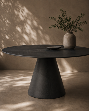 Tavamo 180 Dining Table - Black Oak - Tommy Franks