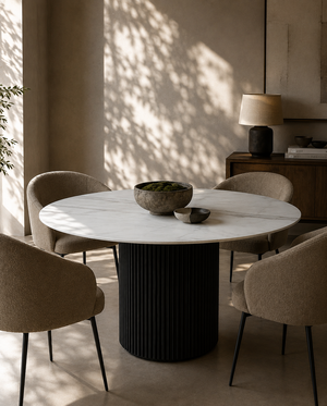 Lantine Marble 120 Dining Table - Tommy Franks