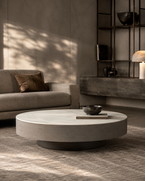 Coin Coffee Table - Pewter - Tommy Franks