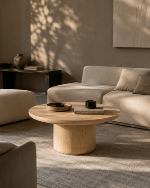 Berwick Coffee Table - Medium - Ash Oak - Tommy Franks