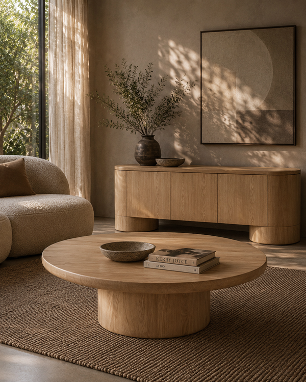 Berwick Coffee Table - Large - Ash Oak - Tommy Franks